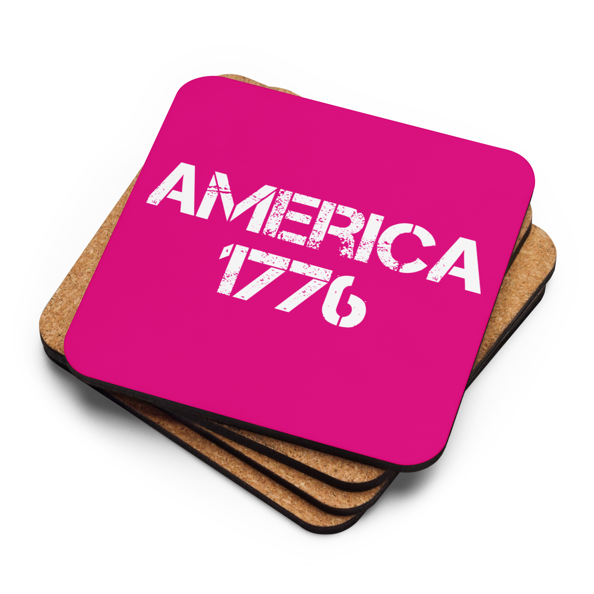 Cork-back Coaster America Let Freedom Ring - Image 3