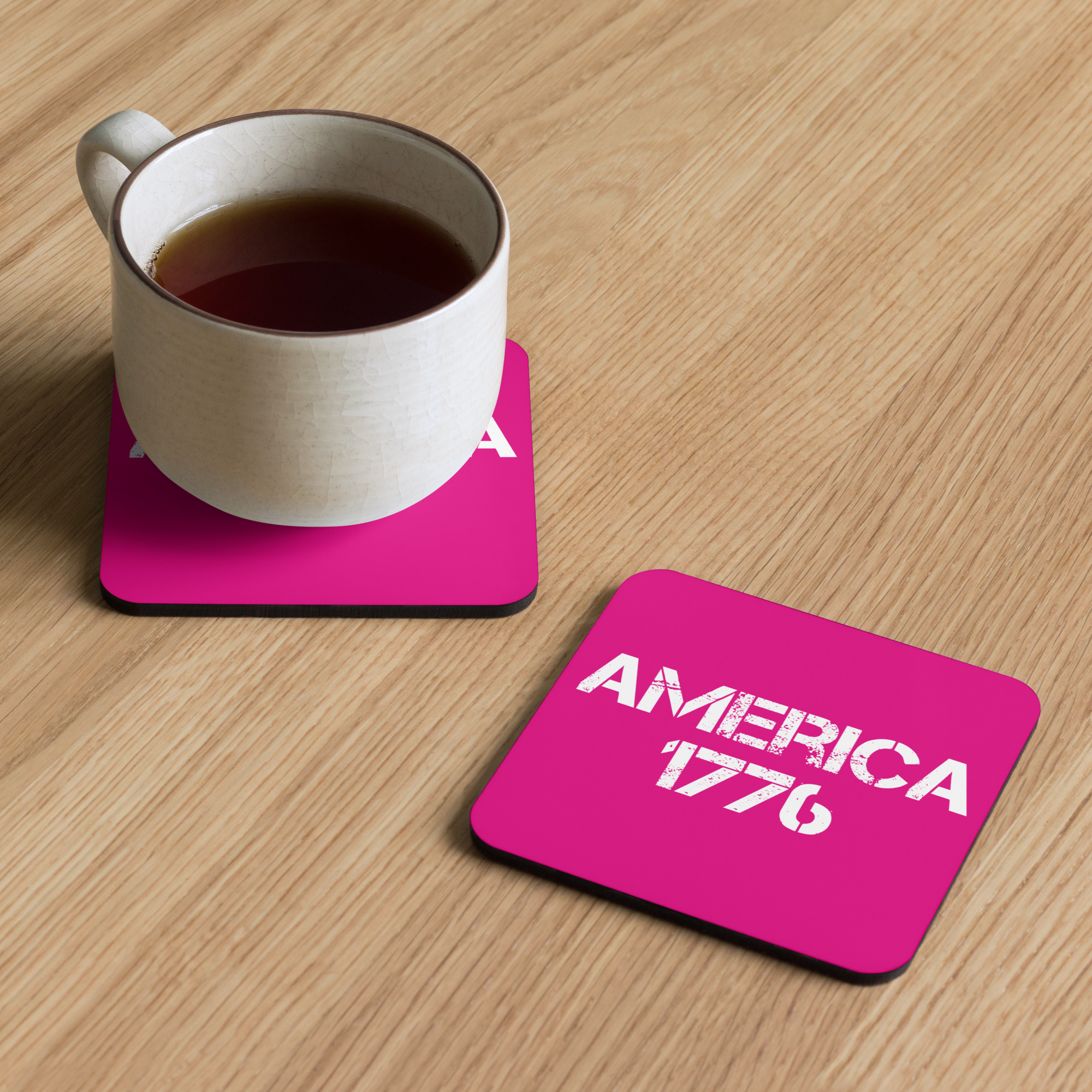 Cork-back Coaster America Let Freedom Ring - Image 2