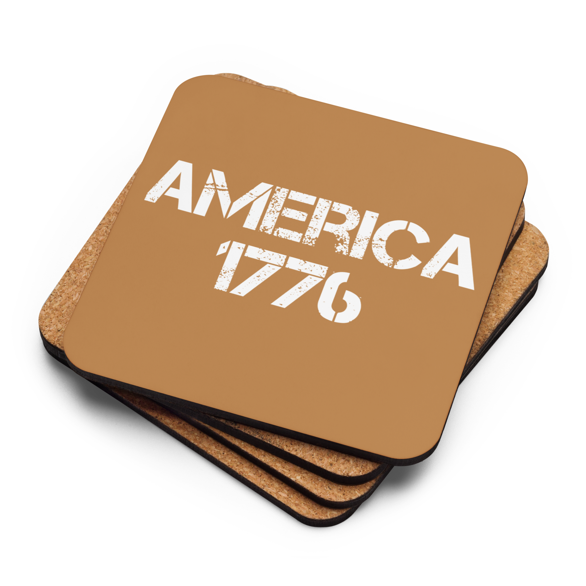 Cork-back Coaster America Let Freedom Ring - Image 15