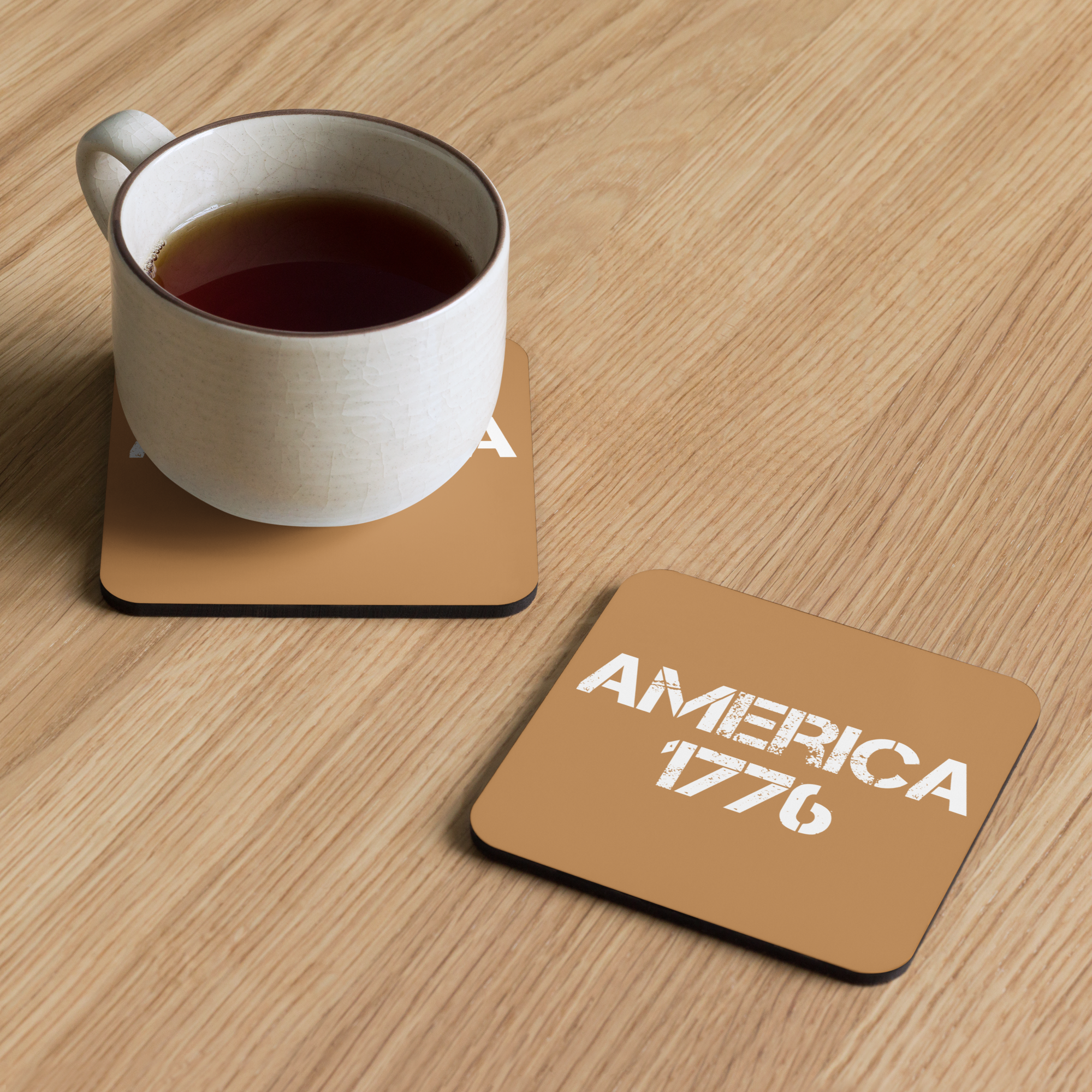 Cork-back Coaster America Let Freedom Ring - Image 14
