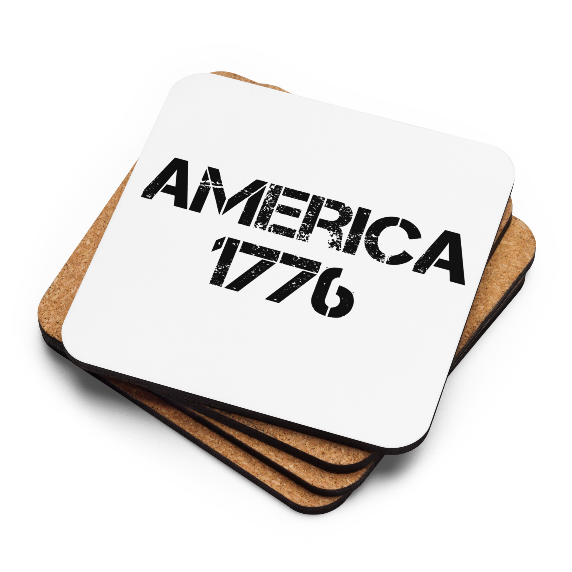 Cork-back Coaster America Let Freedom Ring - Image 21