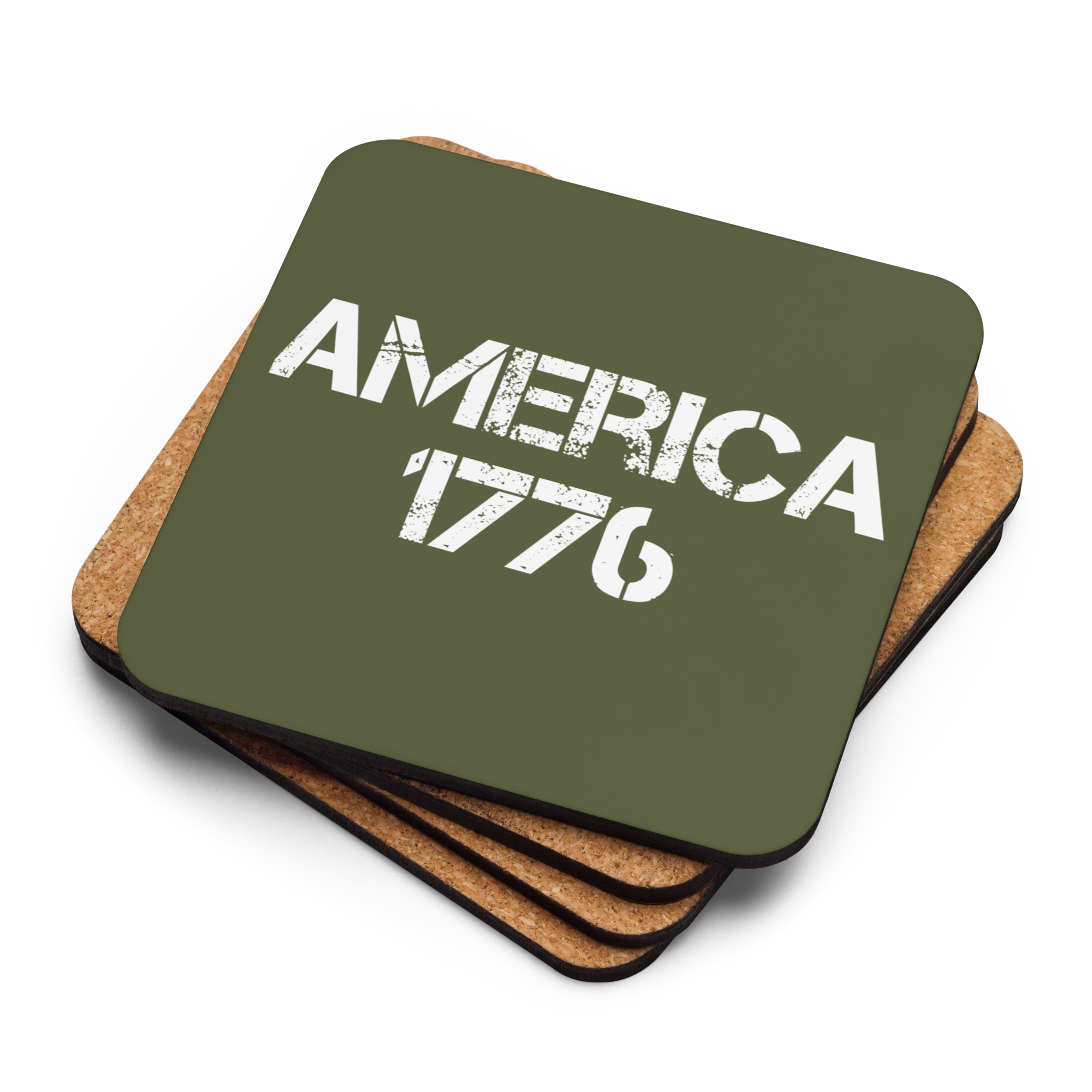 Cork-back Coaster America Let Freedom Ring - Image 18