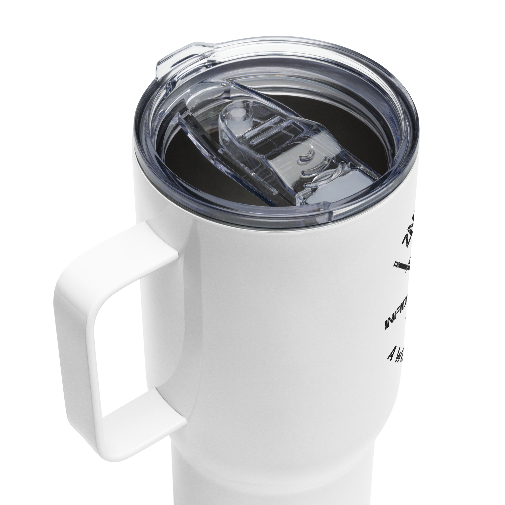 Travel Mug With Handle 2nd Defends The Rest - Image 4