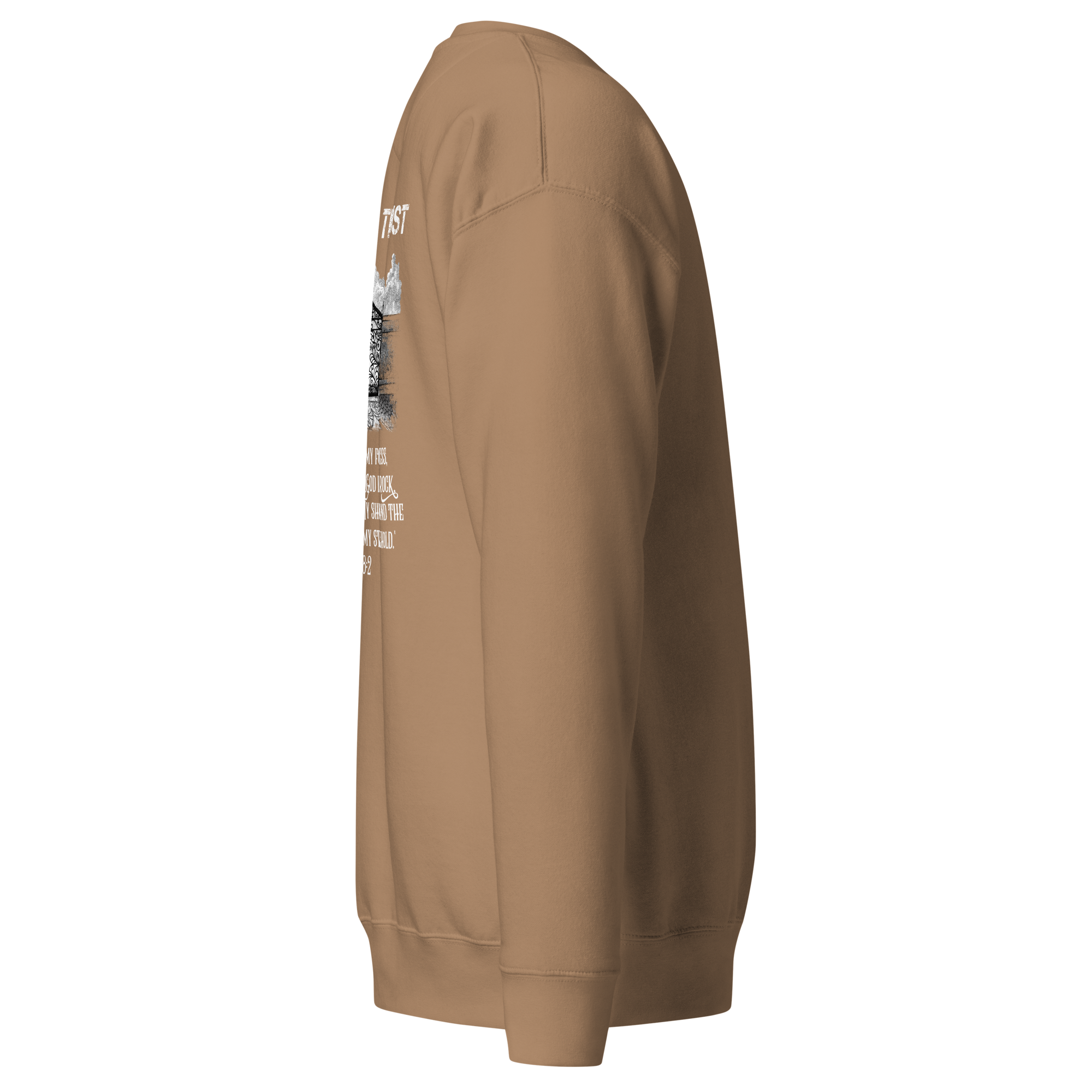 Men's Sweatshirt God is my Fortress - Image 22