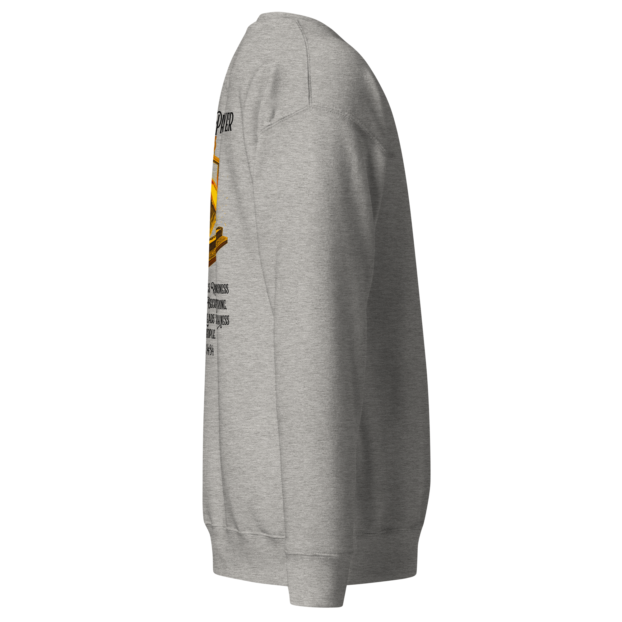 Women's Sweatshirt Molded In Prayer - Image 10