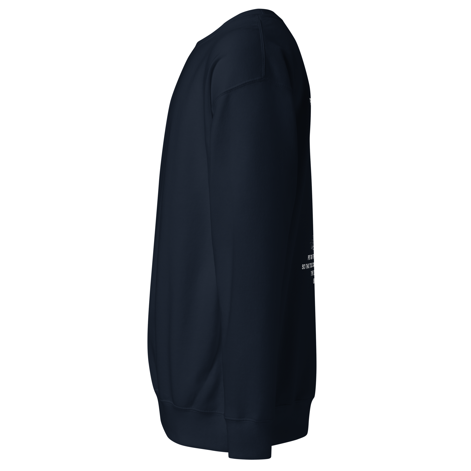Women's Sweatshirt Strengthened In Prayer - Image 4