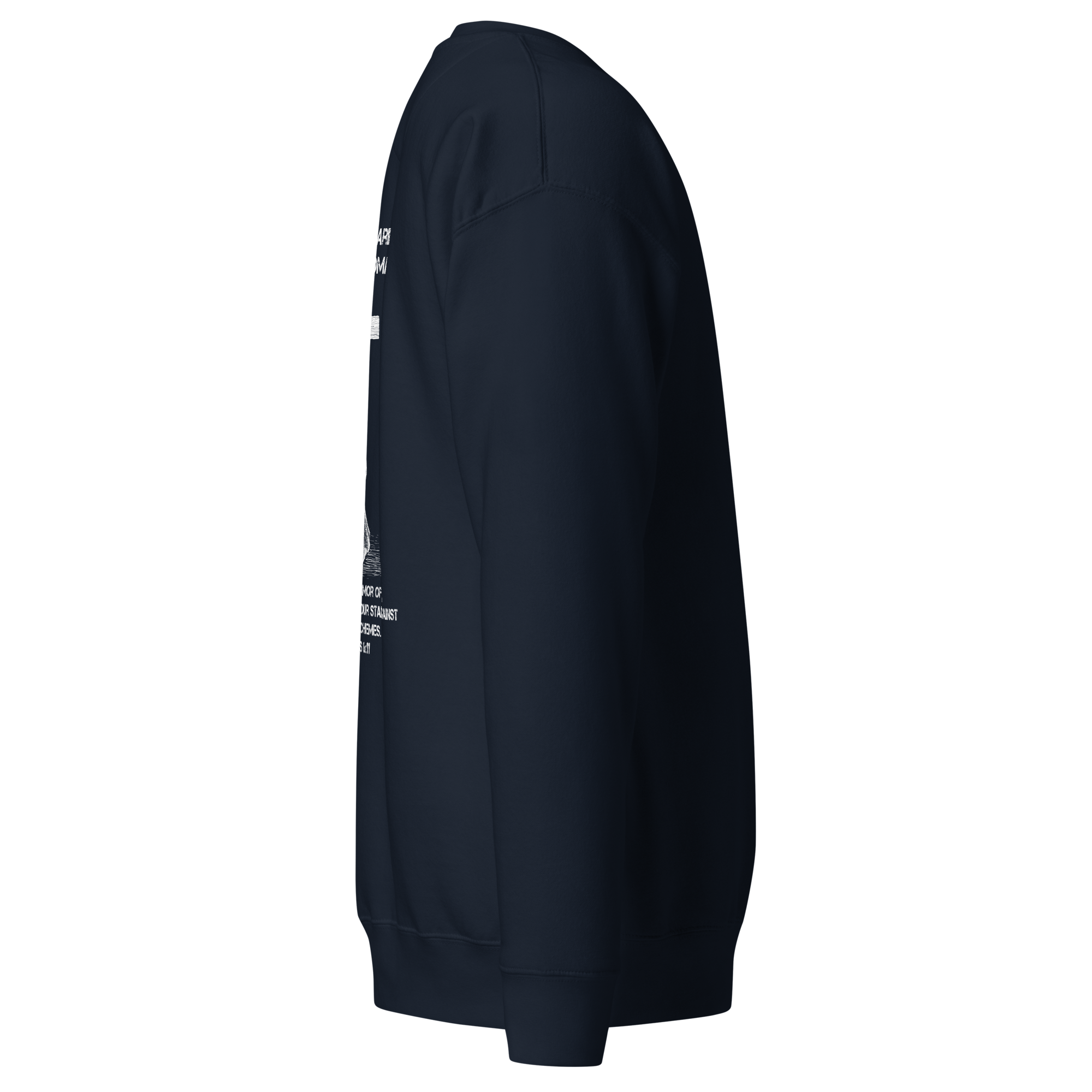Women's Sweatshirt Strengthened In Prayer - Image 2