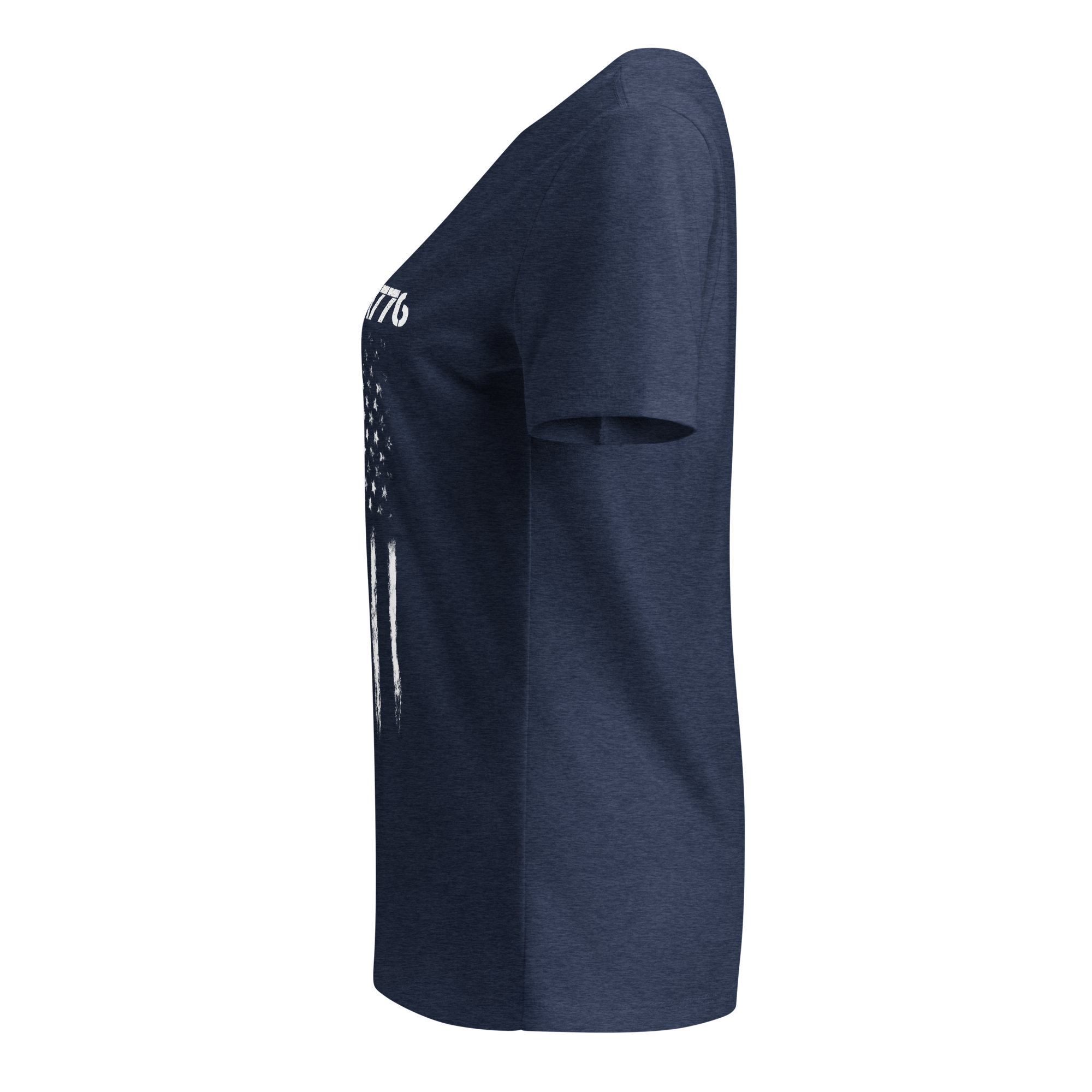 Women’s Relaxed V-Neck T-Shirt 1776 Energy - Image 4
