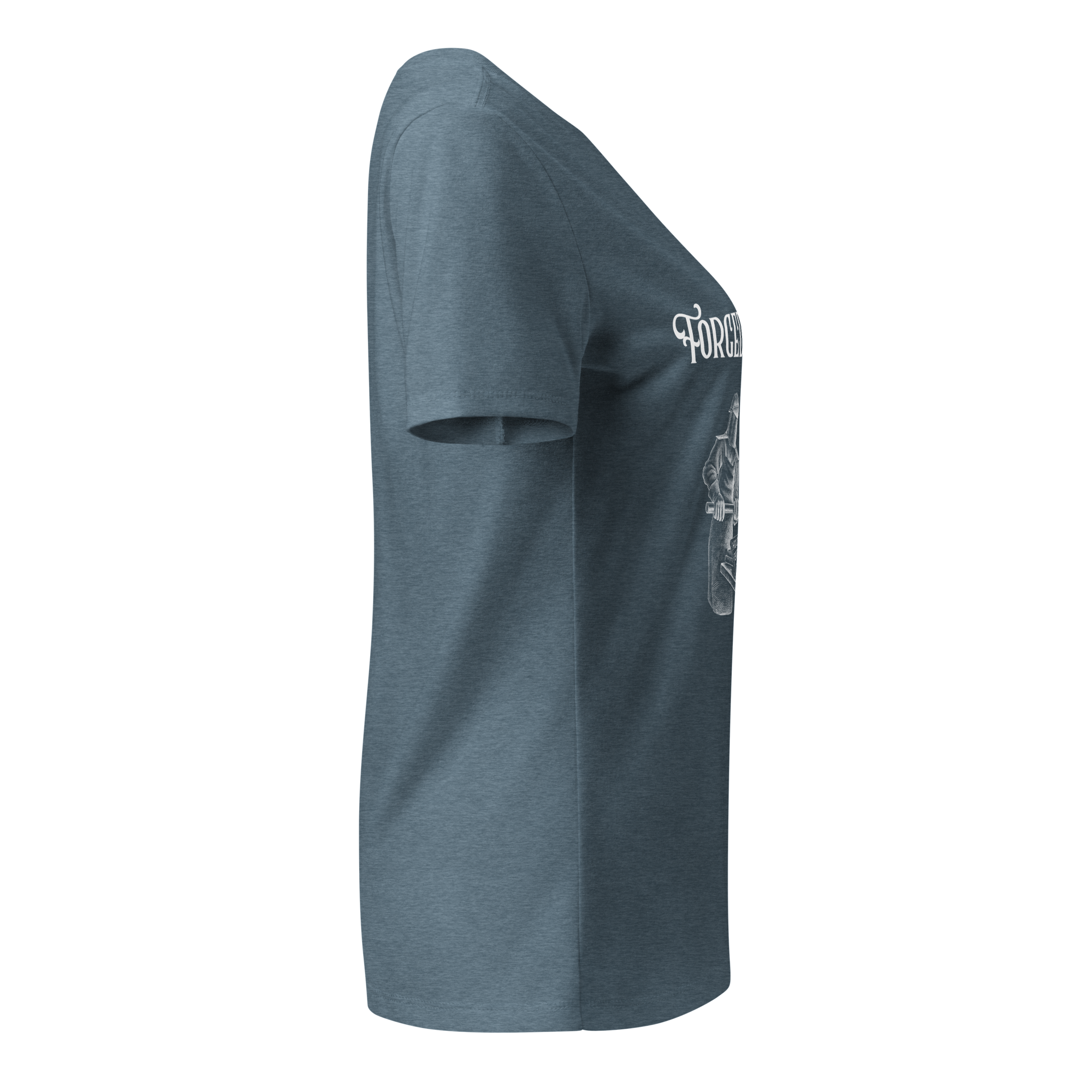 Women’s Relaxed V-Neck T-Shirt Born In Prayer - Image 26