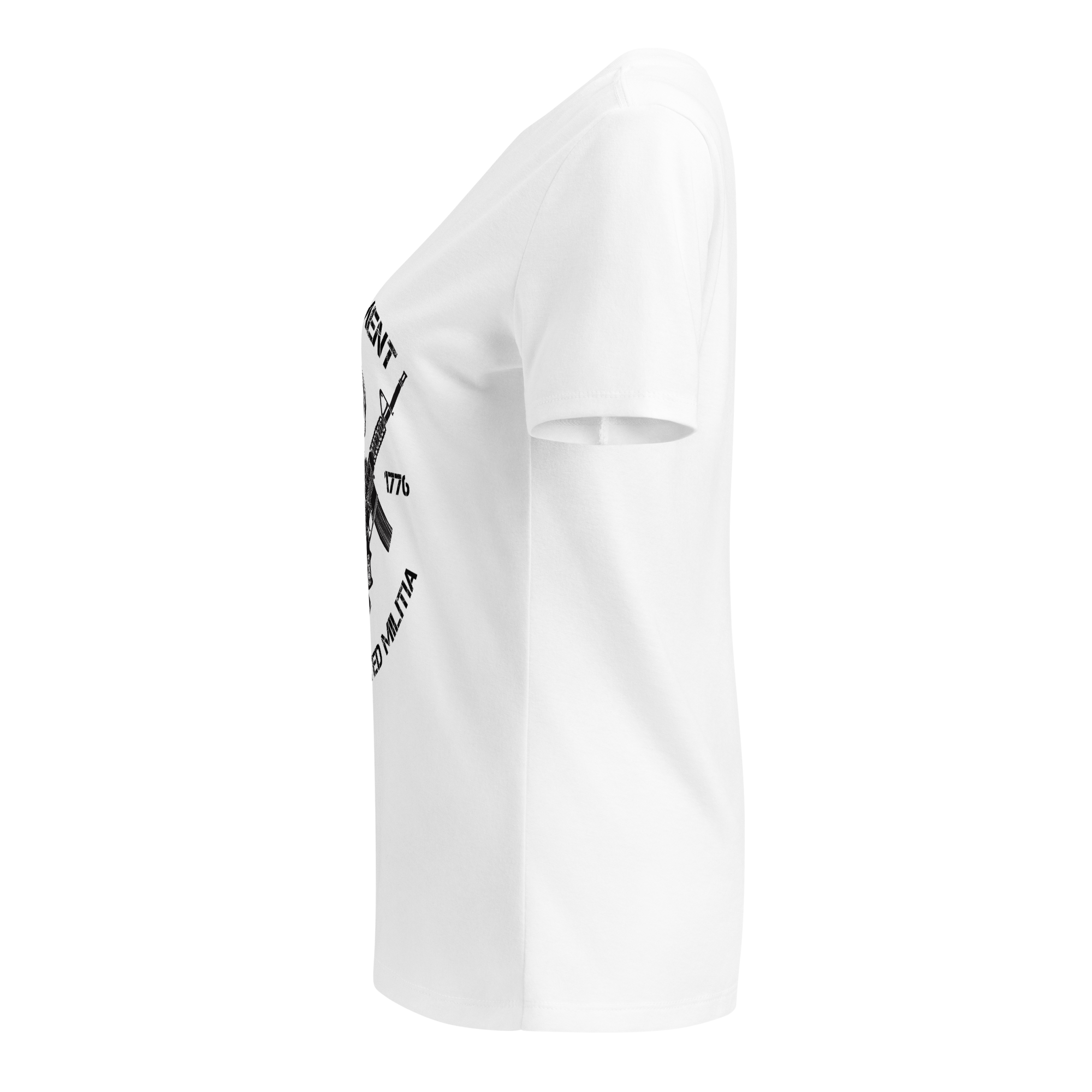 Women’s Relaxed V-Neck T-Shirt Anti Tyranny Amendment - Image 24