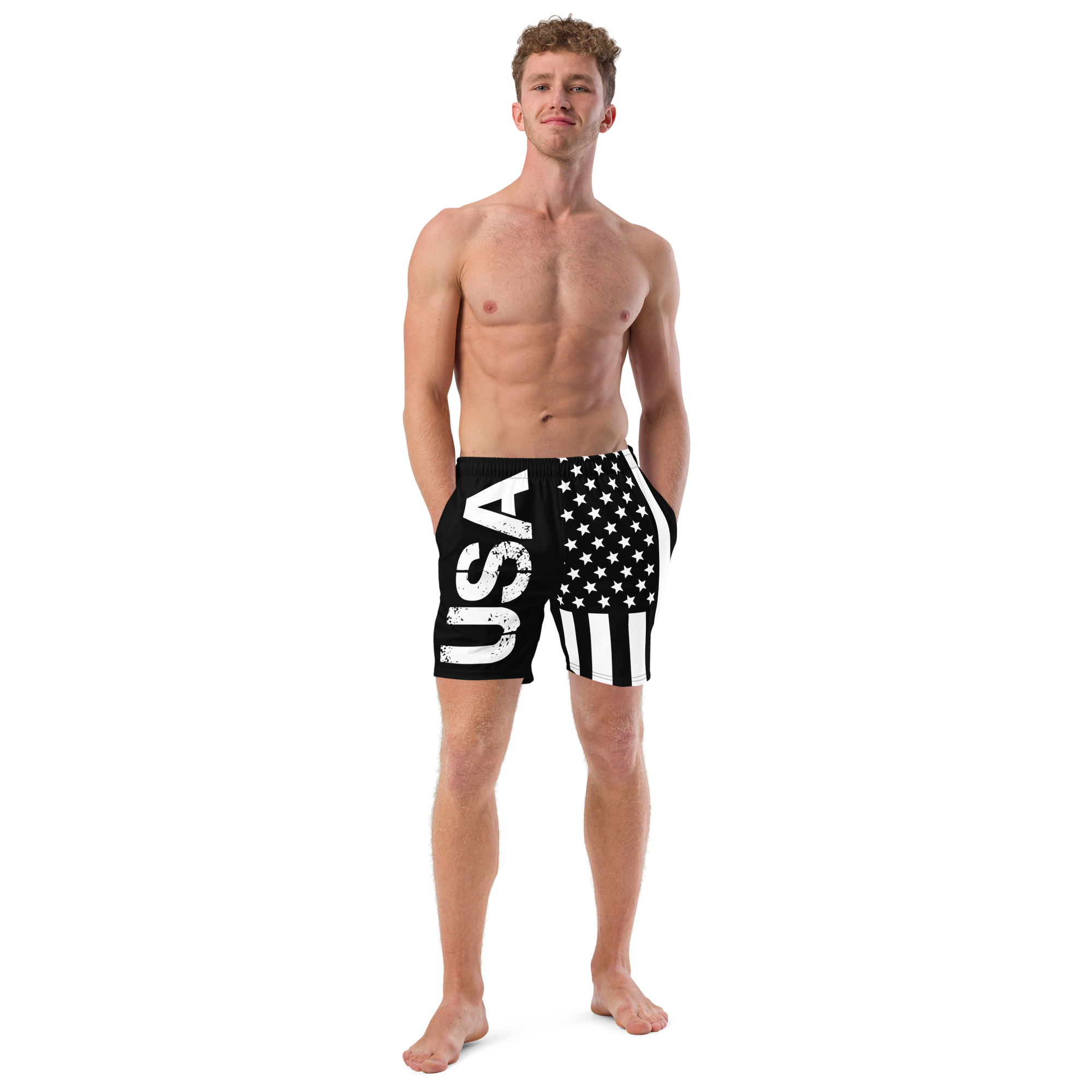 Men's Trunks Murica's Wave Warriors