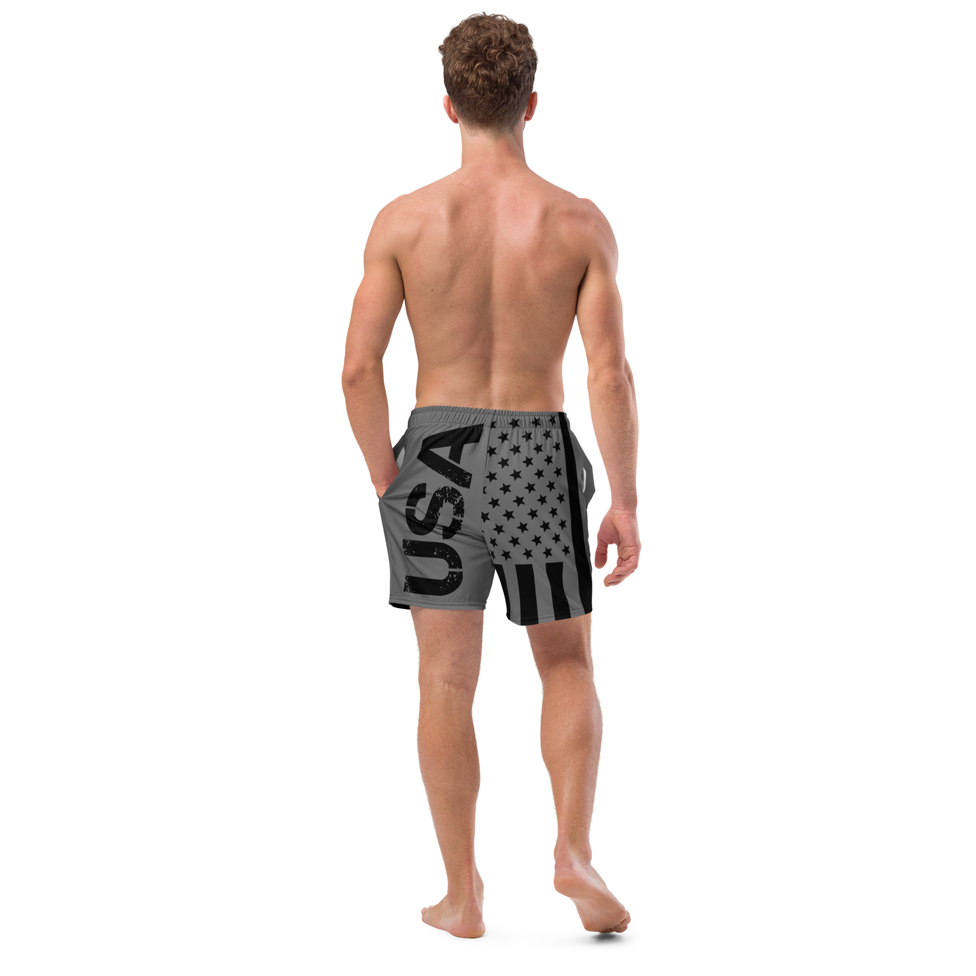 Men's Trunks Murica's Wave Warriors - Image 11