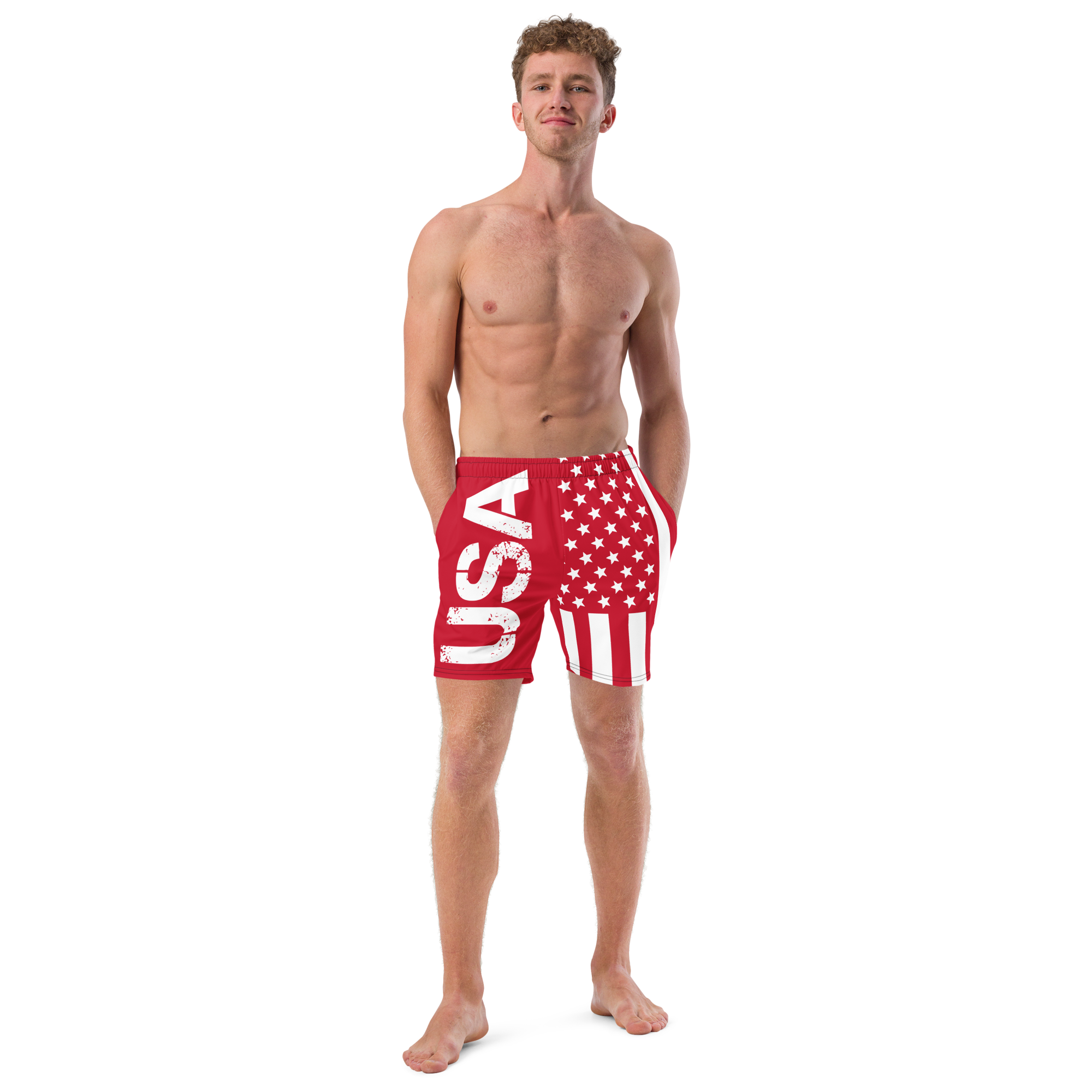 Men's Trunks Murica's Wave Warriors