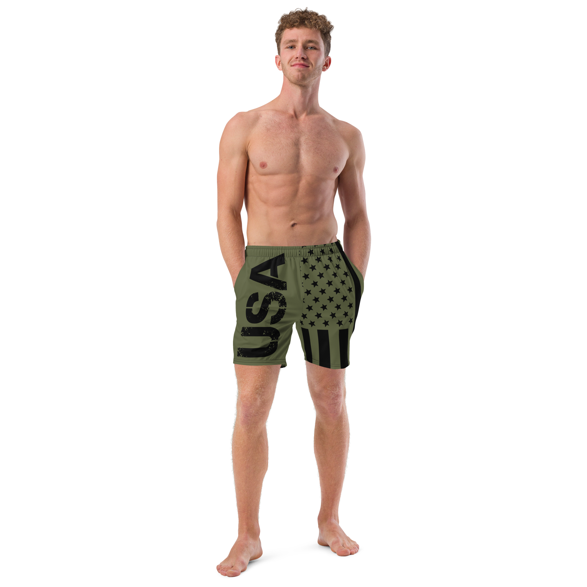 Men's Trunks Murica's Wave Warriors