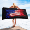 Beach Towel of Explosive Freedom