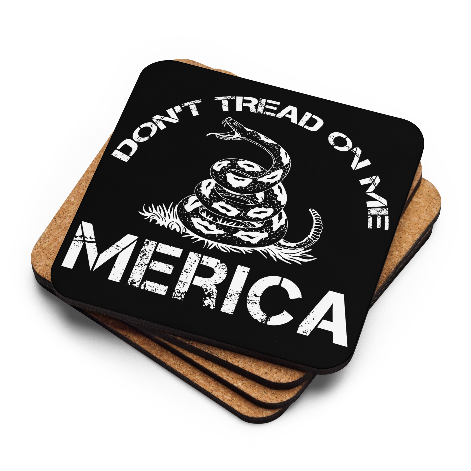 Cork-back Coaster Rattle and Ready USA - Image 6