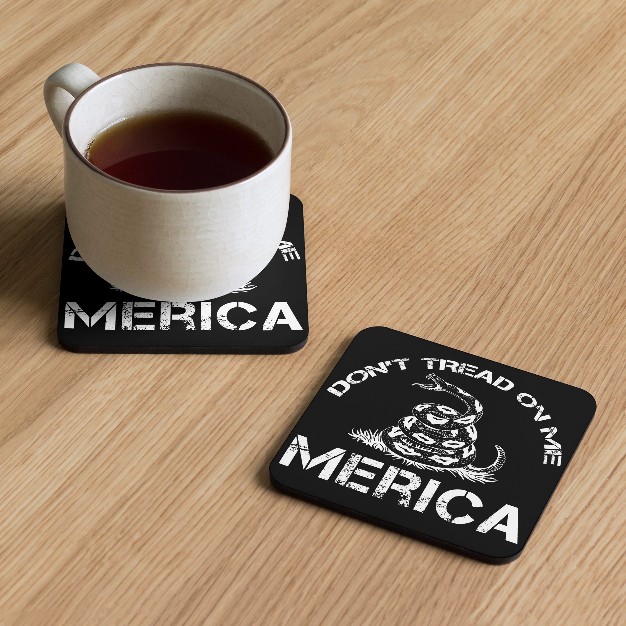 Cork-back Coaster Rattle and Ready USA - Image 5