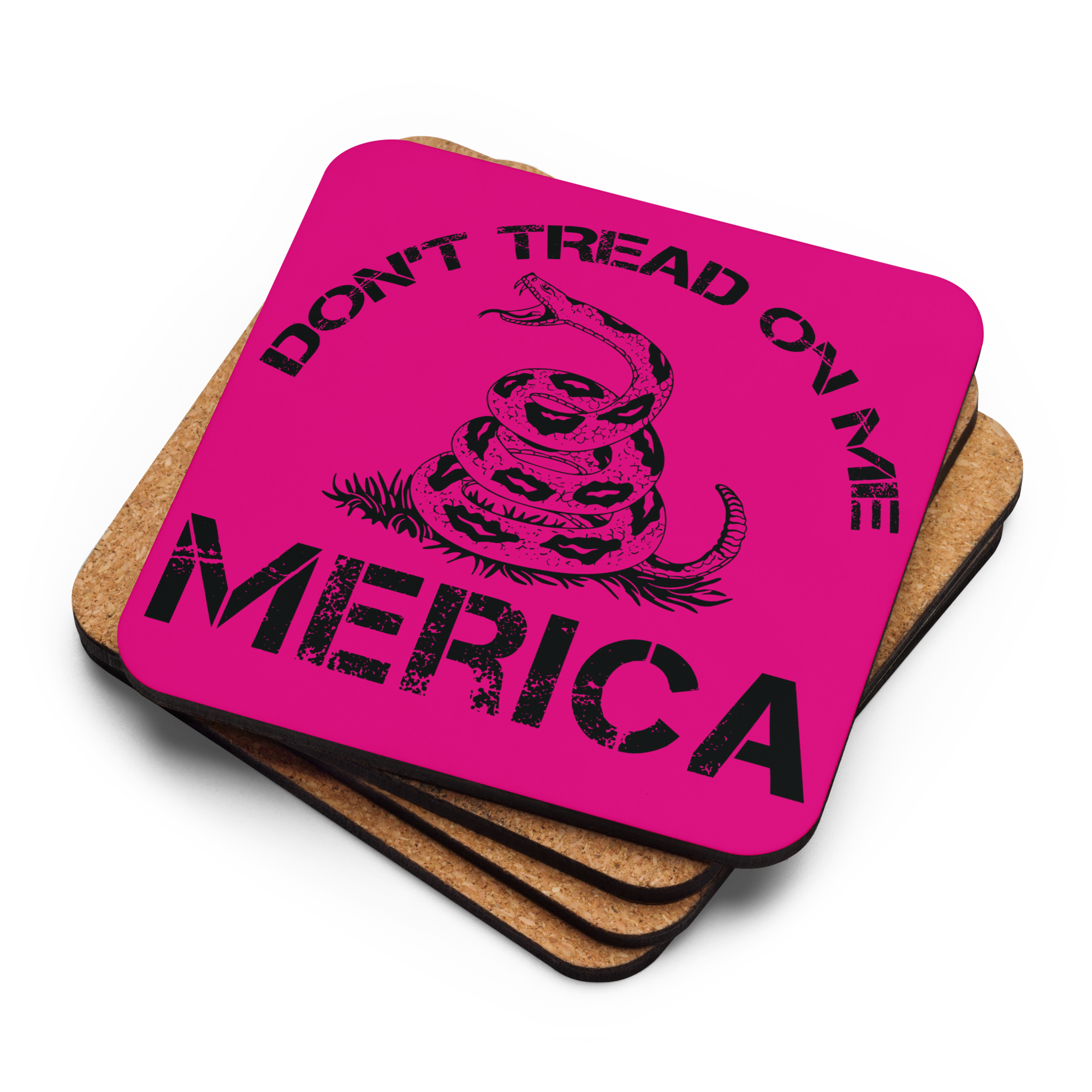 Cork-back Coaster Rattle and Ready USA - Image 12