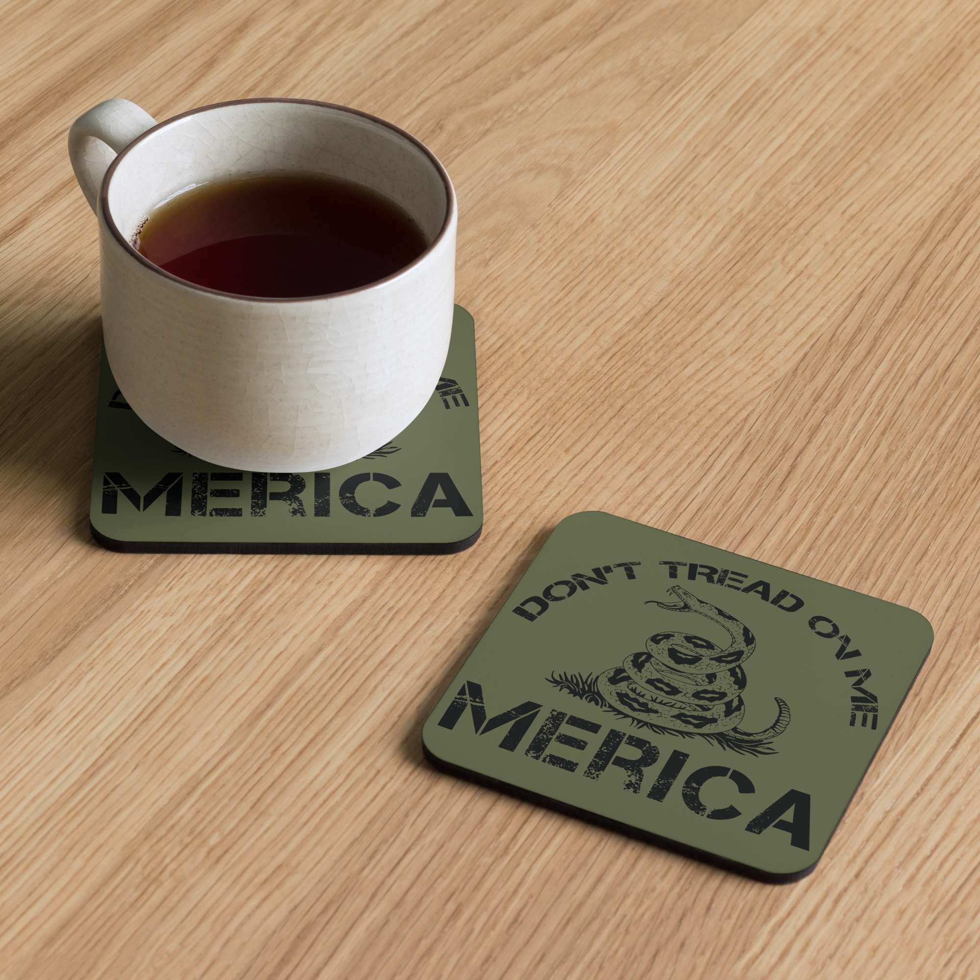 Cork-back Coaster Rattle and Ready USA - Image 17